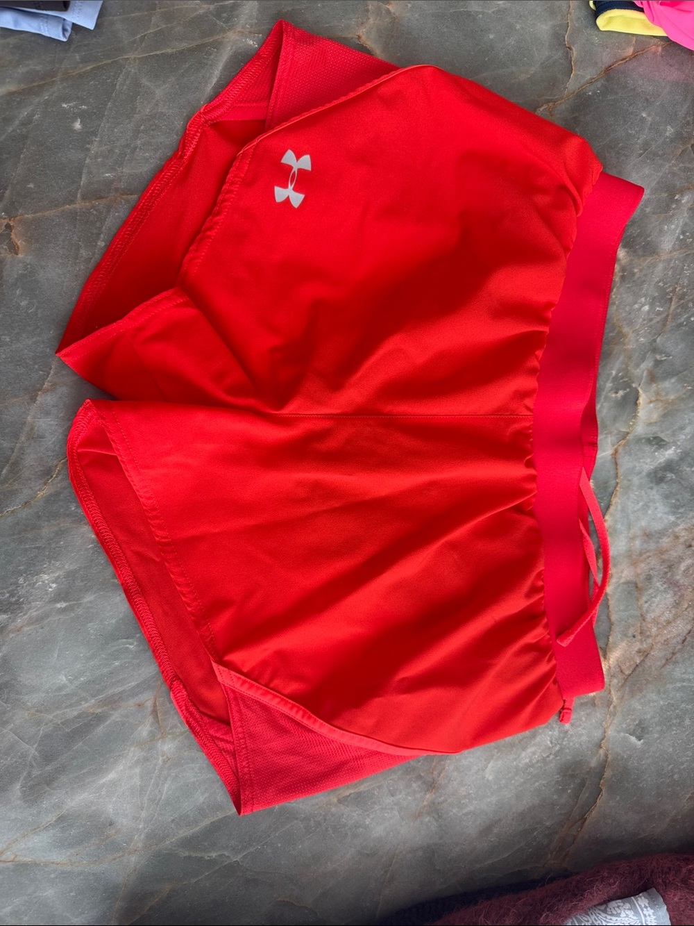 Under Armour Vibrant Red Performance Running Shorts